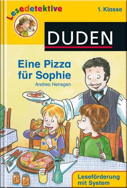 Produktbild: Hensgen, A: Lesedetektive - Eine Pizza f&uuml;r Sophie, 1. Klasse