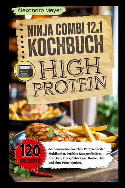 Produktbild: Ninja Combi 12-in-1 Kochbuch High Protein