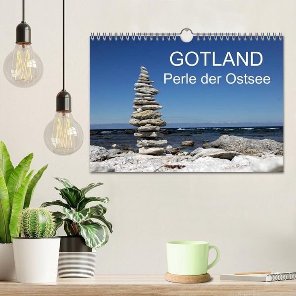 Produktbild: Gotland - Perle der Ostsee (Wandkalender 2026 DIN A4 quer), CALVENDO Monatskalender