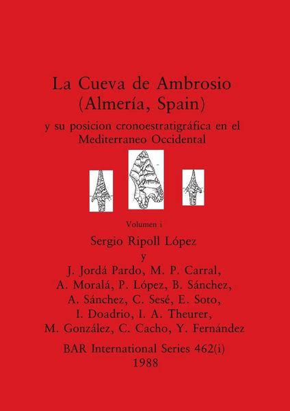 Produktbild: La Cueva de Ambrosio (Almer&iacute;a, Spain), Volumen i