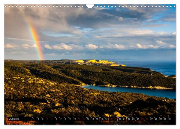 Produktbild: Bonifacio. Korsika (Wandkalender 2026 DIN A3 quer), CALVENDO Monatskalender