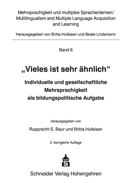 Produktbild: "Vieles ist sehr &auml;hnlich"