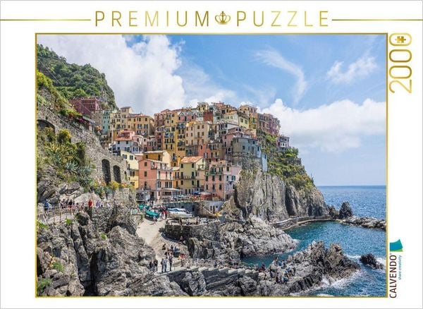 CALVENDO Puzzle Le Cinque Terre, Riomaggiore, Italien | 2000 Teile Lege-Größe 90x67cm Foto-Puzzle für glückliche Stunden