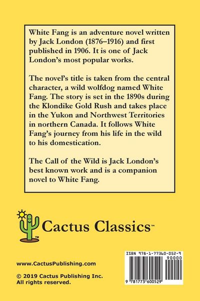 Produktbild: White Fang (Cactus Classics Large Print)