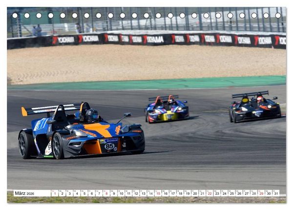 Produktbild: Motorsport am N&uuml;rburgring (Tischkalender 2026 DIN A5 quer), CALVENDO Monatskalender