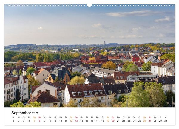 Produktbild: Kassel - wundersch&ouml;ne Stadt in Nordhessen (Wandkalender 2026 DIN A2 quer), CALVENDO Monatskalender