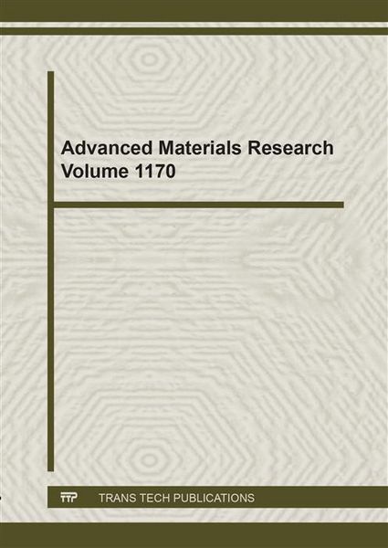 Produktbild: Advanced Materials Research Vol. 1170