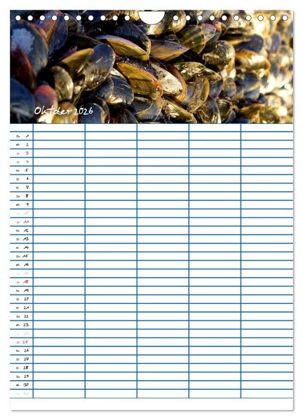 Produktbild: Meer Zeit f&uuml;r uns! (Wandkalender 2026 DIN A4 hoch), CALVENDO Monatskalender