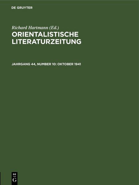Produktbild: Oktober 1941