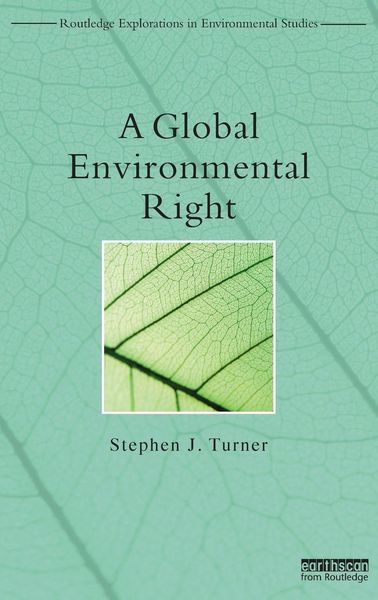 Produktbild: A Global Environmental Right