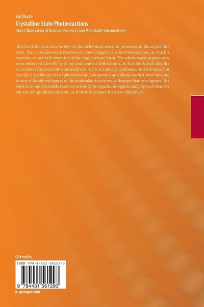 Produktbild: Crystalline State Photoreactions