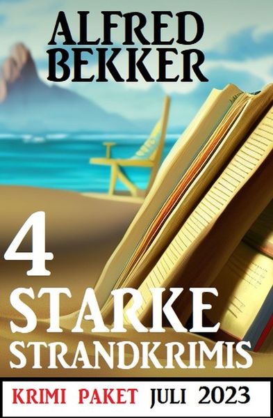 Produktbild: 4 Starke Strandkrimis Juli 2023: Krimi Paket