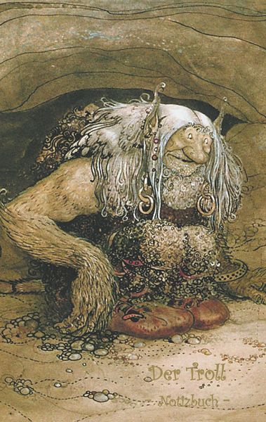 Produktbild: Der Troll - Notizbuch (Trolle und Goblins)