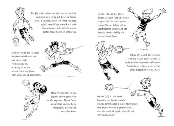Produktbild: Die Handball-Piraten (Band 1) &ndash; Sprung, Wurf und Sieg