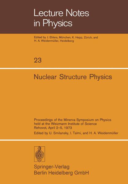 Produktbild: Nuclear Structure Physics