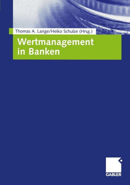Produktbild: Wertmanagement in Banken