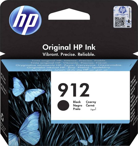 HP 912 Druckerpatrone Original Schwarz 3YL80AE Tinte