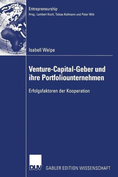 Produktbild: Venture-Capital-Geber und ihre Portfoliounternehmen