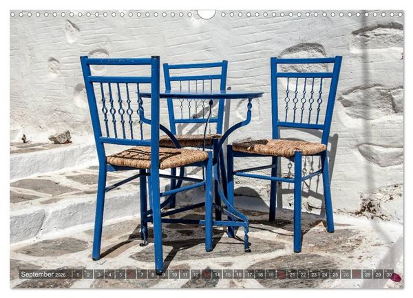 Produktbild: Griechische Momente (Wandkalender 2026 DIN A3 quer), CALVENDO Monatskalender