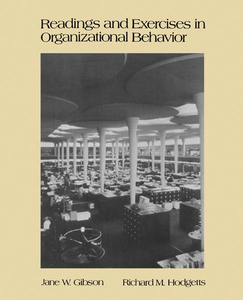 Produktbild: Readings and Exercises in Organizational Behavior