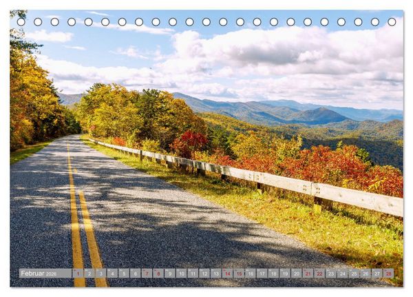 Produktbild: USA Ostk&uuml;ste. Von den Blue Ridge Mountains bis zur Chesapeake Bay (Tischkalender 2026 DIN A5 quer), CALVENDO Monatskalender