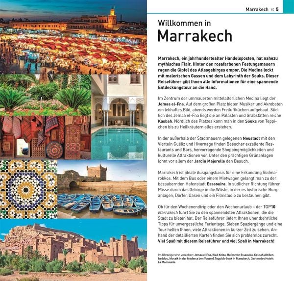 Produktbild: TOP10 Reisef&uuml;hrer Marrakech