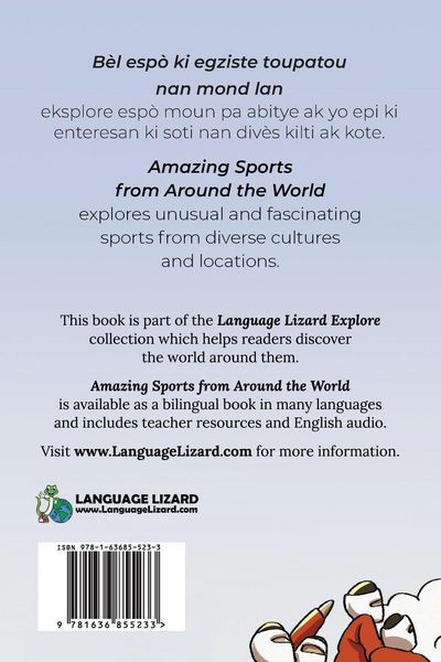 Produktbild: Amazing Sports from Around the World (Haitian Creole-English)