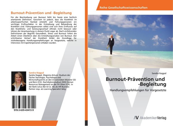 Burnout-Prävention und -Begleitung, Taschenbuch von Sandra Nagpal, AV Akademikerverlag, 9783639434729