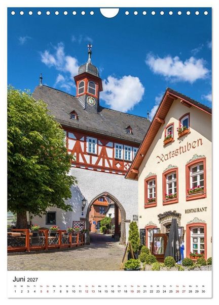 Produktbild: Faszination Hessen (Wandkalender 2027 DIN A4 hoch), CALVENDO Monatskalender