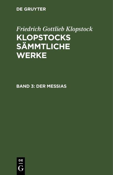 Produktbild: Der Messias, Band 3