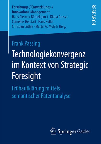 Produktbild: Technologiekonvergenz im Kontext von Strategic Foresight
