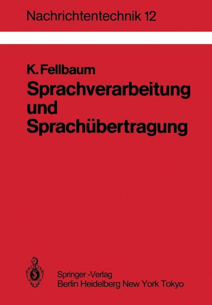 Produktbild: Sprachverarbeitung und Sprach&uuml;bertragung