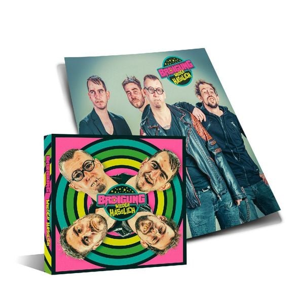 Brdigung: Wieder hässlich (Digipak incl. Poster)