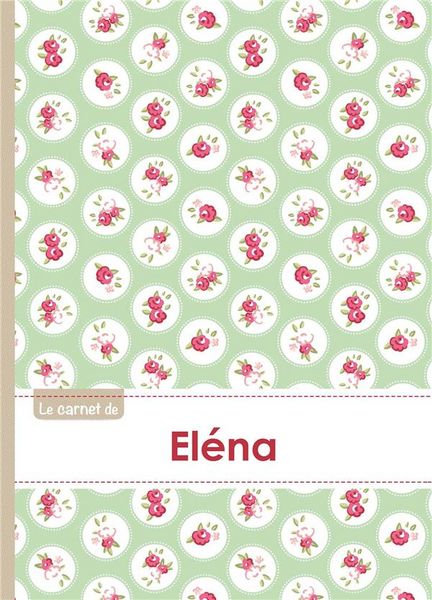 Produktbild: Le carnet d elena lignes, 96p, a5