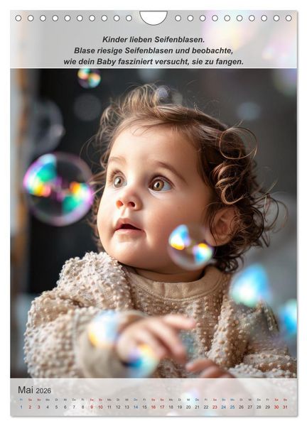 Produktbild: Keine Langeweile mehr f&uuml;r ihr Baby (Wandkalender 2026 DIN A4 hoch), CALVENDO Monatskalender