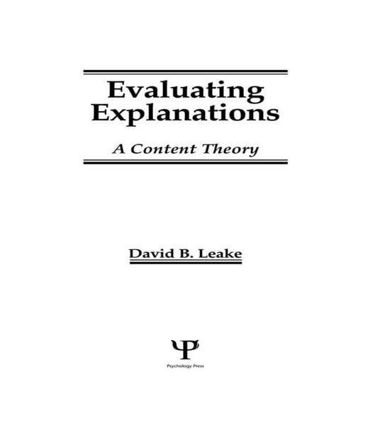 Produktbild: Evaluating Explanations