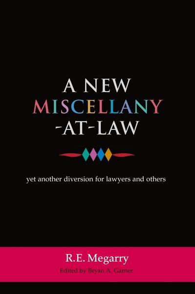 Produktbild: A New Miscellany-at-Law