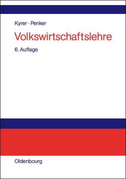 Produktbild: Volkswirtschaftslehre