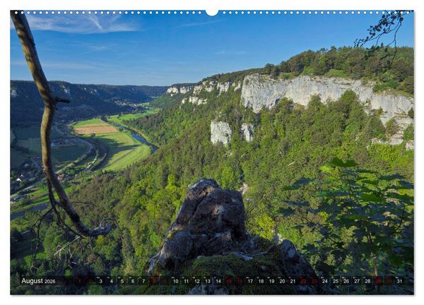 Produktbild: JahresZeiten an der Oberen Donau (Wandkalender 2026 DIN A2 quer), CALVENDO Monatskalender