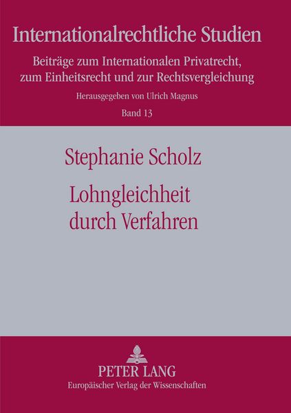 Produktbild: Lohngleichheit durch Verfahren