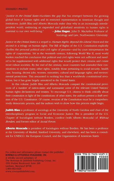 Produktbild: Justice in the United States