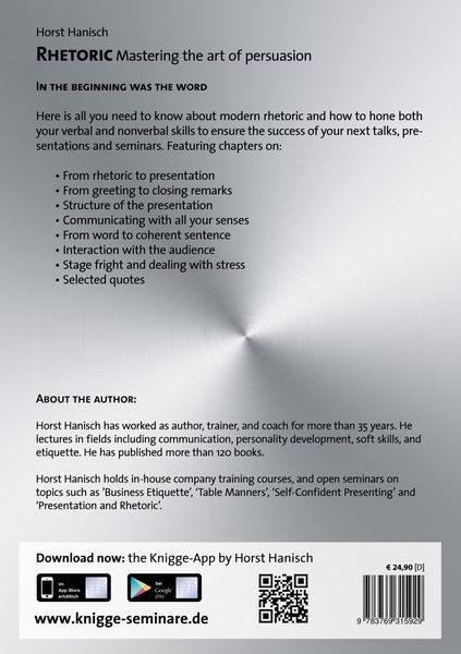 Produktbild: Rhetoric - Mastering the Art of Persuasion