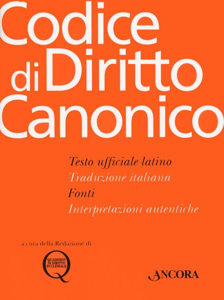 Produktbild: Codice di diritto canonico