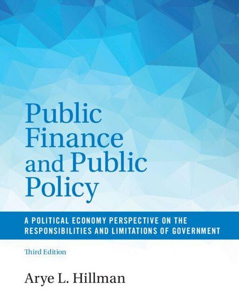 Produktbild: Public Finance and Public Policy