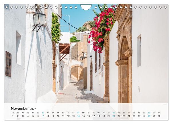 Produktbild: Rhodos - Die Highlights der Insel (Wandkalender 2027 DIN A4 quer), CALVENDO Monatskalender