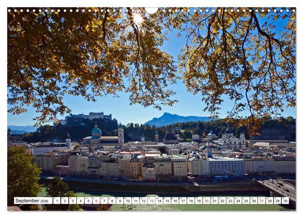 Produktbild: Mein sch&ouml;nes Salzburg (Wandkalender 2026 DIN A3 quer), CALVENDO Monatskalender