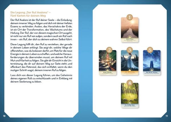 Produktbild: Orakel-Kartenset: Avalon Orakel | Wandle auf den Pfaden der Priesterinnen und verbinde dich mit den transformierenden Energien keltischer Kraftorte