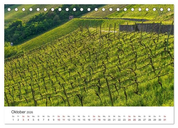Produktbild: Franken - Malerische Orte und Landschaften (Tischkalender 2026 DIN A5 quer), CALVENDO Monatskalender