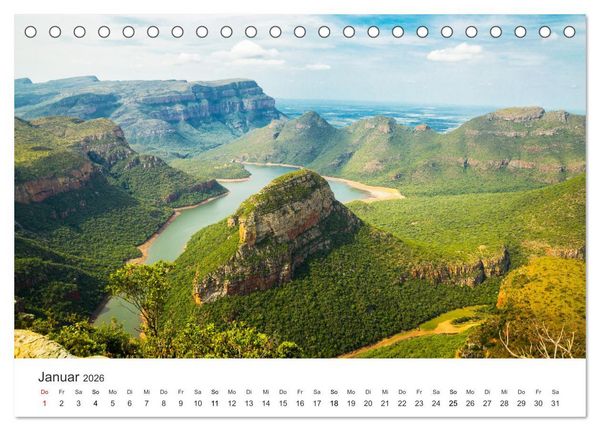 Produktbild: Bezauberndes S&uuml;dafrika (Tischkalender 2026 DIN A5 quer), CALVENDO Monatskalender