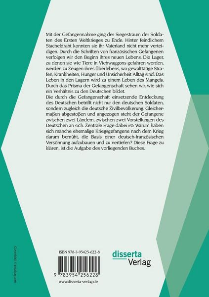 Produktbild: Franz&ouml;sische Kriegsgefangene in Deutschland 1914-1918: Zwischen Feindschaft und Freundschaft